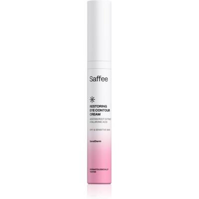 Saffee SensiDerm Restoring Eye Contour Cream eye cream to treat dark circles 15 ml Saffee SensiDerm Restoring Eye Contour Cream eye cream to treat dark circles 15 ml