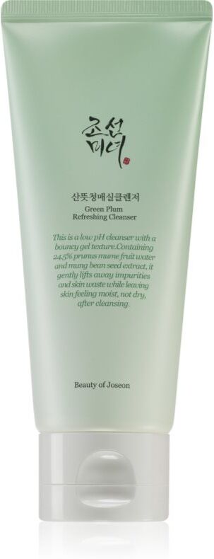 Beauty Of Joseon Green Plum Refreshing Cleanser gentle exfoliating foaming cream with moisturising effect 100 ml