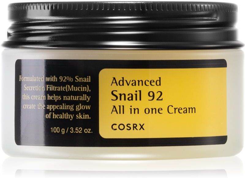 Cosrx Advanced Snail 92 All In One intensive regenerating cream with snail extract 100 g
