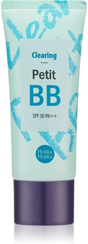 Holika Holika Petit BB Clearing mattifying BB cream for oily acne-prone skin SPF 30 30 ml