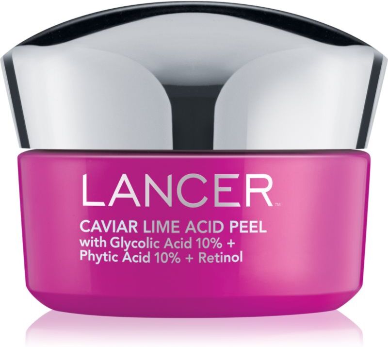 LANCER CAVIAR LIME ACID PEEL creamy scrub for radiance and hydration 50 ml