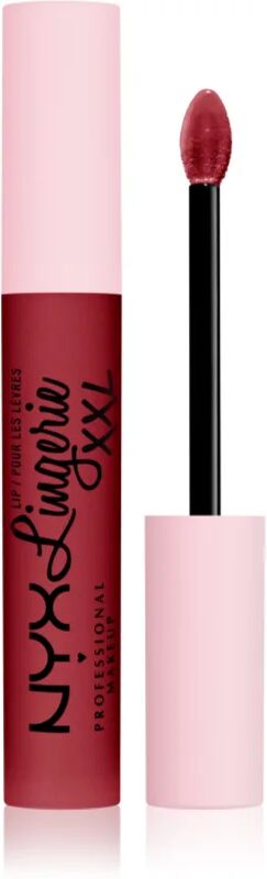 NYX Professional Makeup Lip Lingerie XXL matt liquid lipstick shade 23 - Its hotter 4 ml