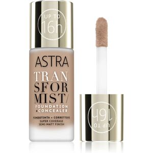 Astra Make-up Transformist long-lasting foundation shade 01C Swan 18 ml