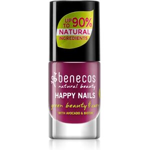 Benecos Happy Nails Nourishing Nail Varnish Shade Wild Orchid 5 ml