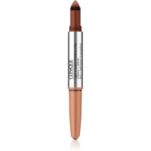 Clinique High Impact Shadow Play™ Shadow & Definer eyeshadow stick double shade Flame + Amber 1,9 g