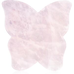 Crystallove Rose Quartz Butterfly Gua Sha Massage Tool