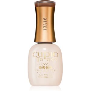 Cupio To Go! Nude gel nail polish for UV/LED hardening shade Espresso 15 ml