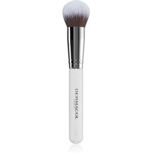 Dermacol Accessories Master Brush by PetraLovelyHair contouring and bronzer brush D53 Silver 1 pc