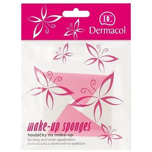 Dermacol Accessories triangular makeup sponge 4 pc