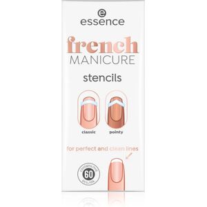 Essence French MANICURE french manicure tip guides 60 pc