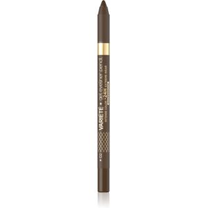 Eveline Cosmetics Variété Waterproof Gel Eyeliner Shade 02 Brown 1 pc