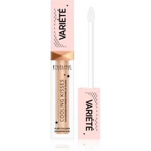 Eveline Cosmetics Variété Cooling Kisses hydrating lip gloss with cooling effect shade 01 Ice Mint 6,8 ml