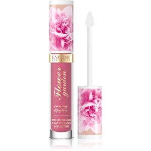 Eveline Cosmetics Flower Garden creamy lip gloss with hyaluronic acid shade 03 Magnolia Charm 4,5 ml