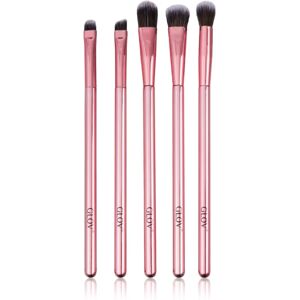 GLOV Accessories brush set for the eye area type Pink 5 pc