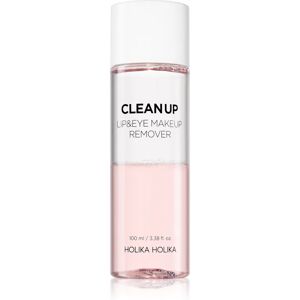 Holika Holika Clean Up double action makeup remover for sensitive skin and eyes 100 ml