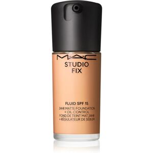 MAC Cosmetics Studio Fix Fluid SPF 15 24HR Matte Foundation + Oil Control mattifying foundation SPF 15 shade NW15 30 ml