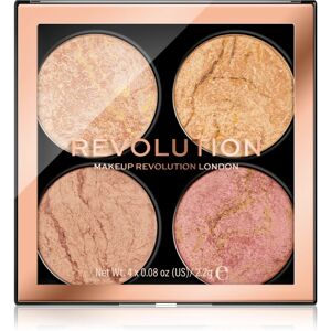 Makeup Revolution Cheek Kit face palette shade Fresh Perspective 4 x 2.2 g