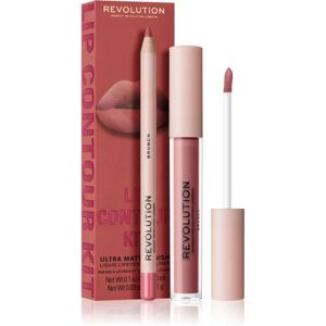 Makeup Revolution Lip Contour Kit lip set shade Brunch