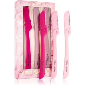 Makeup Revolution Dermaplaning Set face and neck hair remover 3 pc