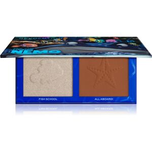 Makeup Revolution X Finding Nemo illuminating and bronzing palette shade Wake Up 9 g