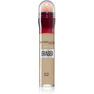 Maybelline Instant Anti Age Eraser liquid concealer with a sponge applicator shade 02 Nude 6,8 ml