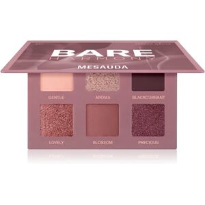 Mesauda Milano Bare Harmony eyeshadow palette shade 201 Tender Mauve 6x1 g