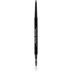 MUA Makeup Academy Brow Define precise eyebrow pencil with brush shade Black 0,3 g