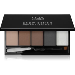 MUA Makeup Academy Brow Define eyebrow powder palette with applicator 1 pc