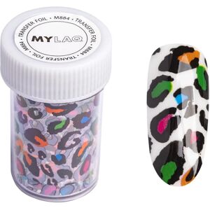 MYLAQ Transfer Foil My Animal nail art foil for nails M884 4x100 cm