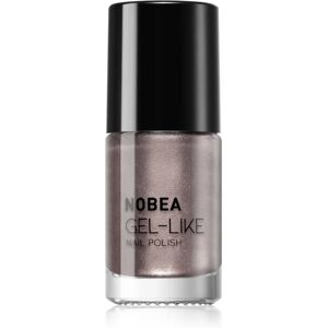 NOBEA Metal Gel-like Nail Polish gel-effect nail polish shade chrome #N43 6 ml