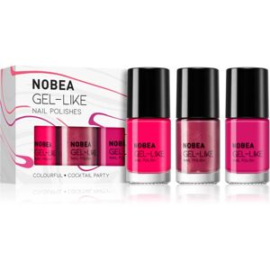 NOBEA Colourful Cocktail Party Set nail polish set Cocktail Party