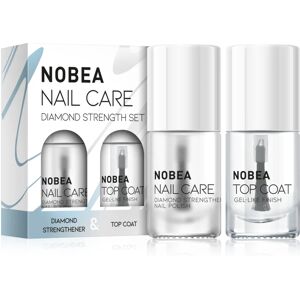 NOBEA Nail Care Diamond Strength Set nail polish set Diamond strength set