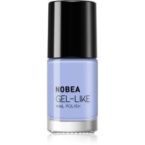 NOBEA Day-to-Day Gel-like Nail Polish gel-effect nail polish shade Sky blue #N44 6 ml