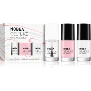 NOBEA Day-to-Day Coffee Time Set nail polish set French manicure set