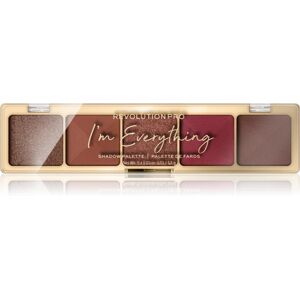 Revolution PRO Glam eyeshadow palette shade I'm Everything Burnt Nude 5,5 g