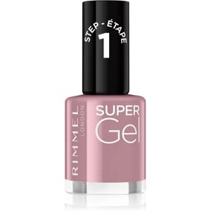 Rimmel Super Gel gel nail polish without UV/LED sealing shade 023 Grape Sorbet 12 ml