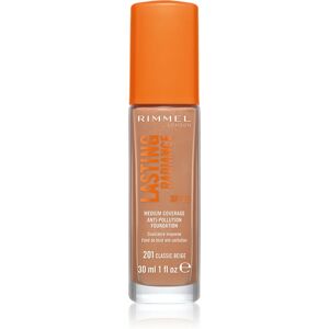 Rimmel Lasting Radiance illuminating foundation SPF 25 shade 201 Classic Beige 30 ml