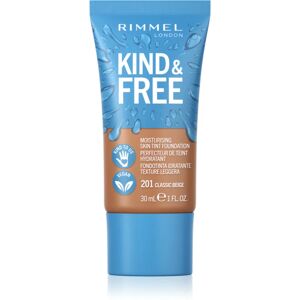 Rimmel Kind & Free lightweight tinted moisturiser shade 201 Classic Beige 30 ml