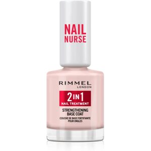 Rimmel Nail Nurse 2-in-1 base coat nail polish with firming effect 12 ml