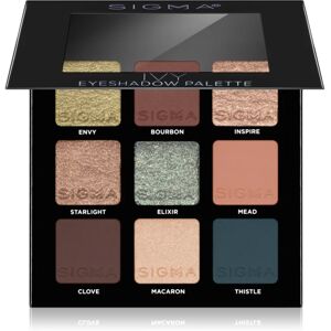 Sigma Beauty Eyeshadow Palette Ivy Eyeshadow Palette 9 g