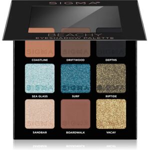 Sigma Beauty Party on The Go eyeshadow palette shade Beachy 9 g