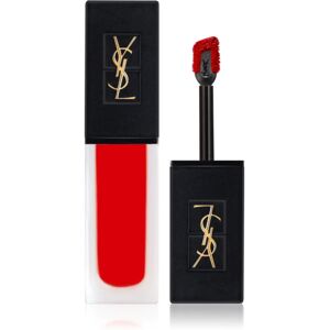 Yves Saint Laurent Tatouage Couture Velvet Cream highly pigmented creamy lipstick with matt effect shade 201 Rouge Tatouage 6 ml