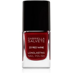 Gabriella Salvete Longlasting Enamel long-lasting nail polish with high gloss effect shade 23 Red Wine 11 ml