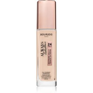 Bourjois Always Fabulous long-lasting foundation SPF 20 shade 100 Rose Ivory 30 ml