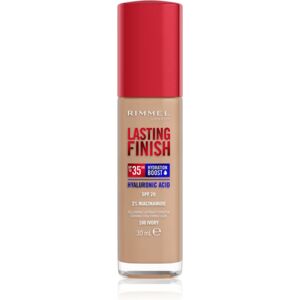 Rimmel Lasting Finish 35H Hydration Boost hydrating foundation SPF 20 shade 100 Ivory 30 ml