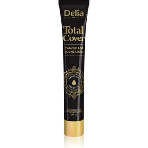 Delia Cosmetics Total Cover waterproof foundation SPF 20 shade 56 Tan 25 g Delia Cosmetics Total Cover waterproof foundation SPF 20 shade 56 Tan 25 g