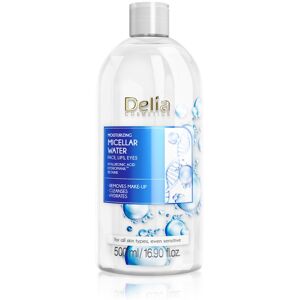 Delia Cosmetics Micellar Water Hyaluronic Acid moisturising micellar water 500 ml Delia Cosmetics Micellar Water Hyaluronic Acid moisturising micellar water 500 ml