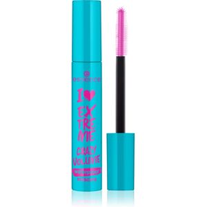 essence I LOVE EXTREME CRAZY VOLUME waterproof volumising mascara shade Black 12 ml essence I LOVE EXTREME CRAZY VOLUME waterproof volumising mascara shade Black 12 ml