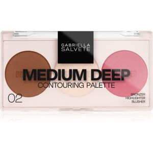 Gabriella Salvete Contouring Palette contouring palette shade 02 Medium Deep 9 g Gabriella Salvete Contouring Palette contouring palette shade 02 Medium Deep 9 g