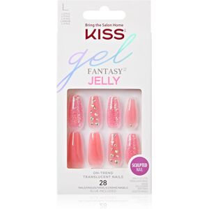 Kiss Gel Fantasy Jelly false nails Be Jelly 28 pc Kiss Gel Fantasy Jelly false nails Be Jelly 28 pc